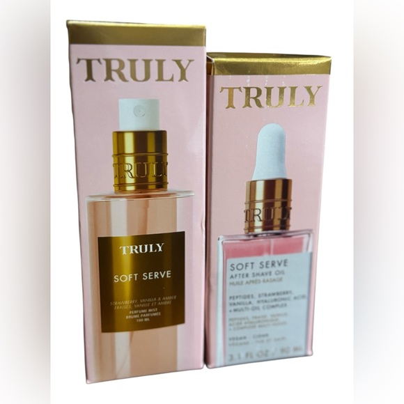 TRULY Other - Truly Soft Serve Bundle Mist 100ml & Aftershave Oil 3.1oz New In Box